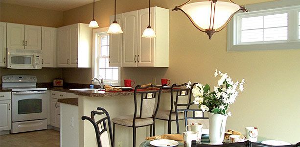 Model home, Kitchen and Dining Room