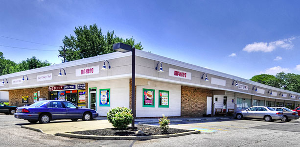 Parking and Tenant Storefronts