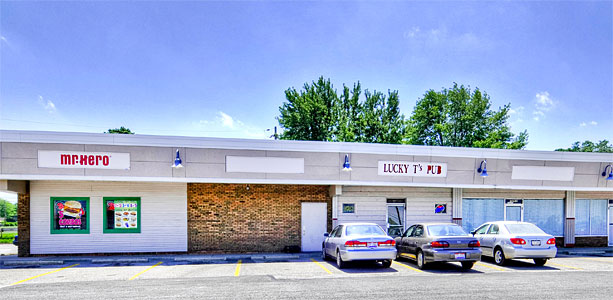 Parking and Tenant Storefronts